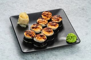 Запеченный ролл с крабом (285г/8шт)