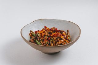 Жареная фасоль по-японски (300г)