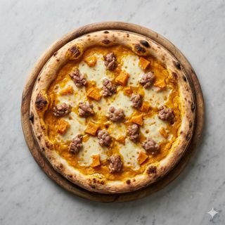 Zucca e salsiccia