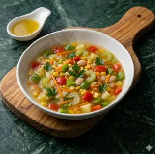 Zuppa con verdure