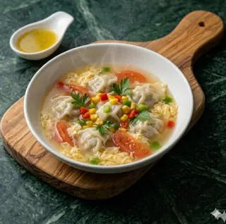 Zuppa di ravioli