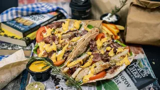Cheesy wrap