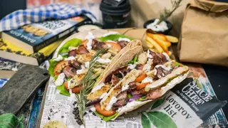 Classic chicken wrap