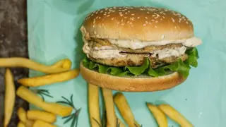 Dupli chicken burger