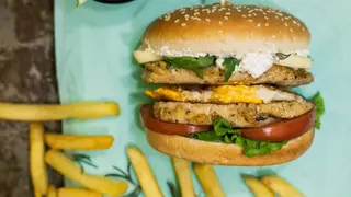Protein burger