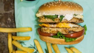 Protein burger