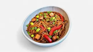 SWEET-CHILLI SVINJETINA WOK NUDLE OD SOBE