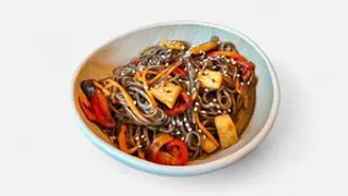 TERIJAKI CHICKEN WOKE NUDLE OD SOBE