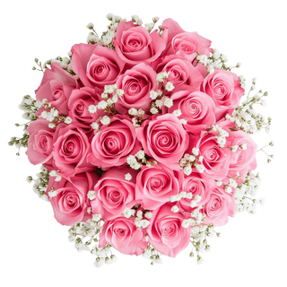 Pink Roses Bouquet