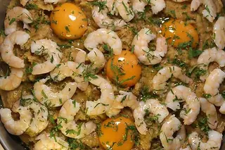 Açorda de Gambas (Dose)