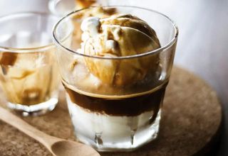 Affogato al caffè