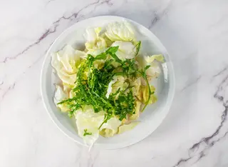 Salada de Alface e Rúcula