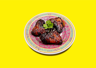 Ali di pollo in salsa coreana
