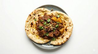 Aloo gosht nan