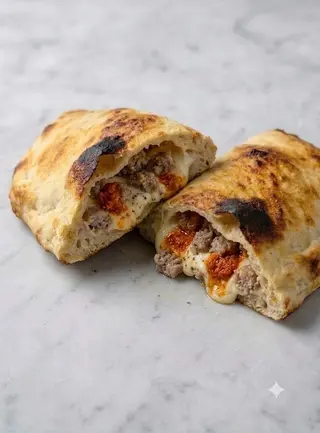 Salsiccia, ventricina e mozzarella