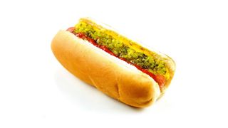 American hot dog