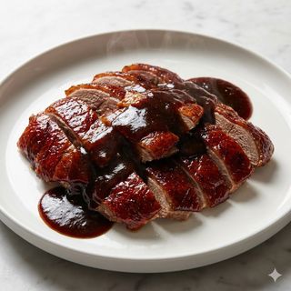 Anatra arrosto con salsa cantonese