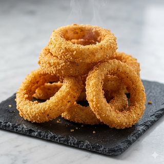 Anelli di cipolla fritti