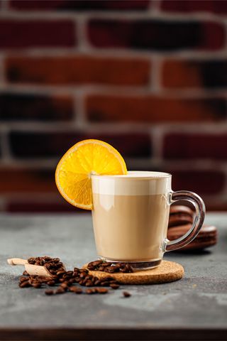 Апельсиновый Раф (340мл)