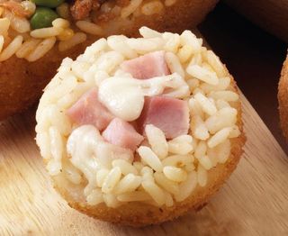 Arancino bianco 1 pezzo 