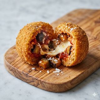 Arancino melanzane