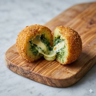 Arancino spinaci