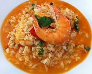 Arroz de Camarão Malandrinho com Ameijoas