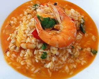 Arroz de Camarão Malandrinho com Ameijoas