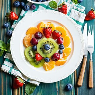 Assiette De Fruits