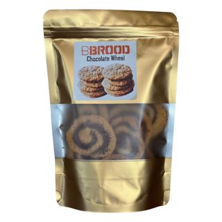 Chocolate Wheel Cookies