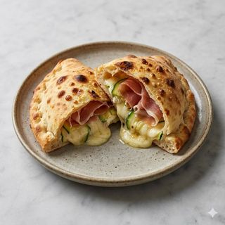 Bacio Brie, Parma, zucchine e mozzarella
