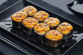 Baked Crab Surimi Roll