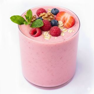 Банан, клубника (300мл)