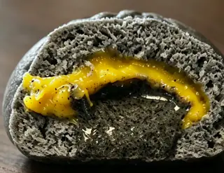 Bao mochi sesamo nero 1 pezzo