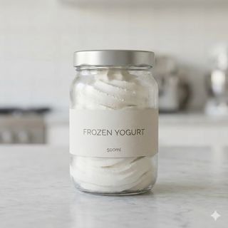 Barattolo yogurt asporto