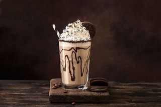 Batido de Gelado de Biscoff