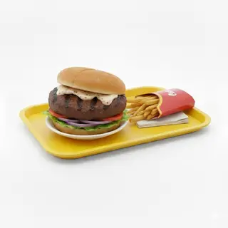 2 Beef Burgers