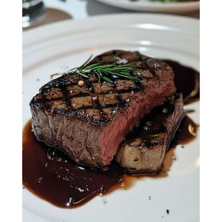 Beef Steak with  pepper sauce