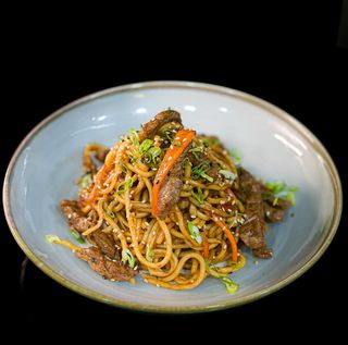 Beef teriyaki noodles