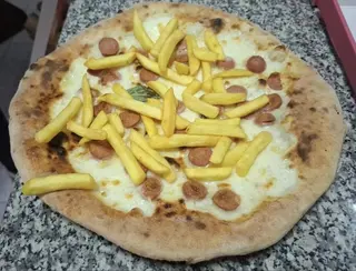 Bianca wurstel e patate