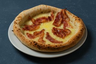Bianca speck e mascarpone