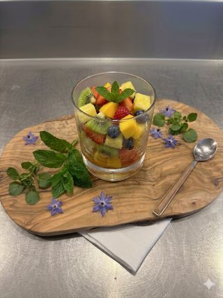 Bicchiere di frutta