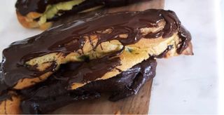 Bignè al cioccolato - grande