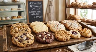 Biscotti grandi farciti