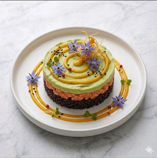 70B Black tartare