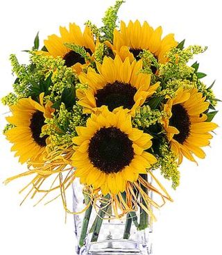 Bouquet di girasoli