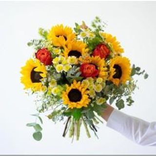 Bouquet rose e girasoli