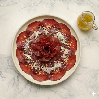Bresaola in carpaccio