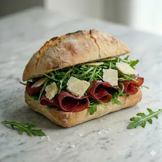 Bresaola panino o piadina