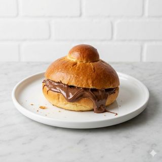 Brioche ripiena con Nutella